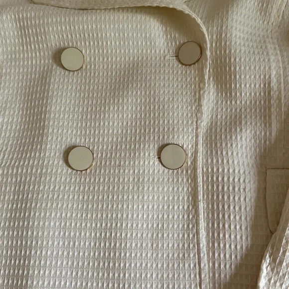 Talbots double breasted cotton jacket - Picture 7 of 7